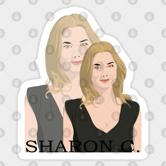 Sharon C. Sticker by SanTees